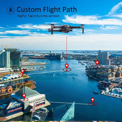 F24 Pro GPS Drone with Camera, 4K RC Drone with 30-Min Flight and 1600 Ft Range, Foldable, Black